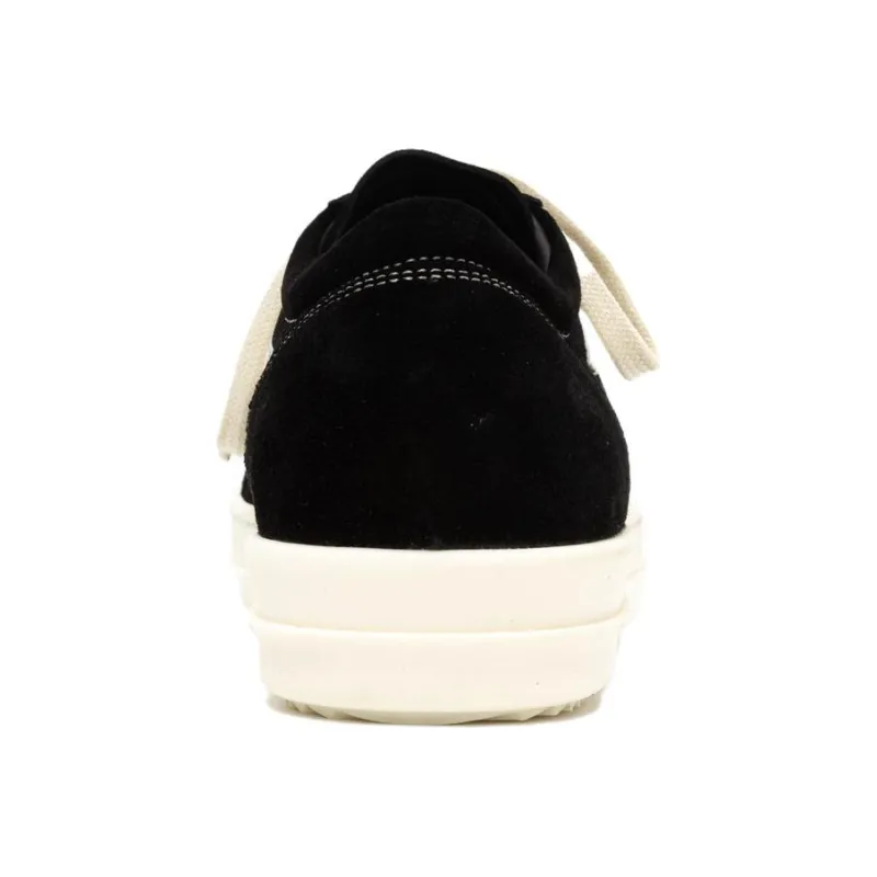 RICK OWENS Strobe Vintage Low Black Suede-3
