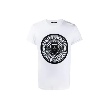 BALMAIN T Shirts Men White