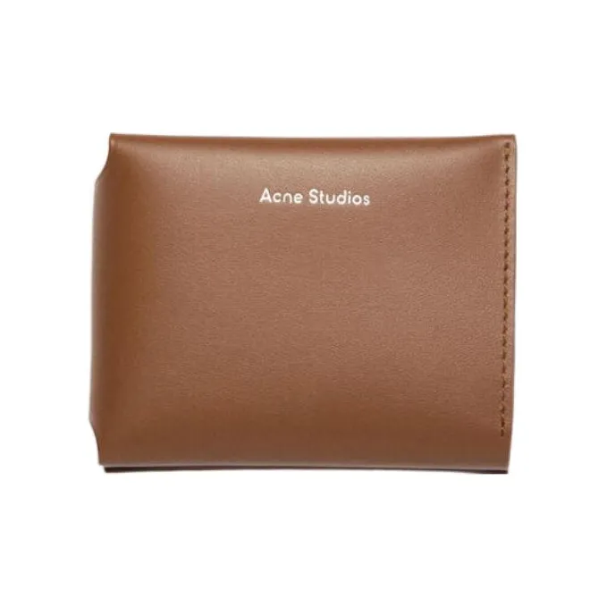 Acne Studios Logo Printed Fold Card Holder-0