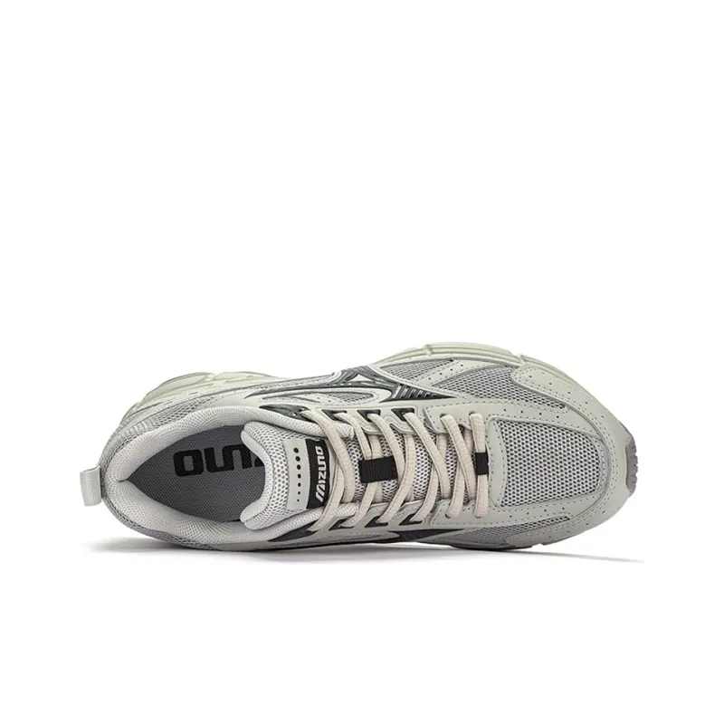 Mizuno Speed Wear Resistant Breathable Cushioning Low Top Casual Running Shoes Unisex Gray Black-1