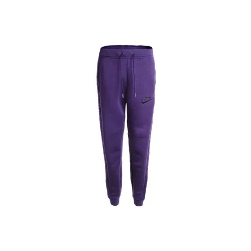 Nike Knitted Sweatpants Women's Purple