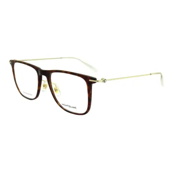 MONTBLANC Square Eyeglass Frames Unisex