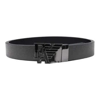 EMPORIO ARMANI Casual Minimalist Style Smooth Buckle Men's Width 3cm
