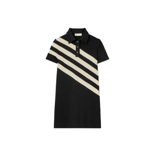 TORY BURCH Short-Sleeved Dresses Women's Black