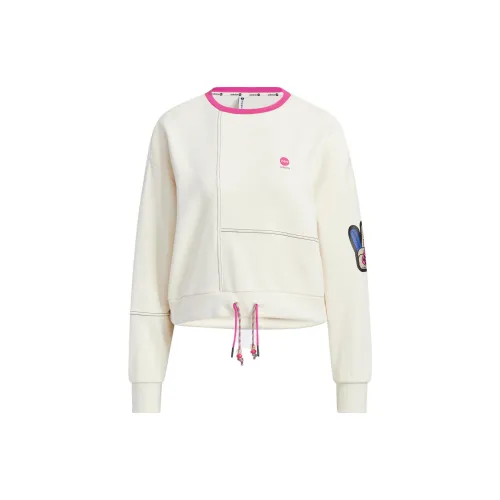 Adidas Neo Sweatshirts Women's Pink/White