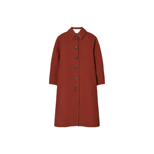 TORY BURCH Coats Women's Burgundy