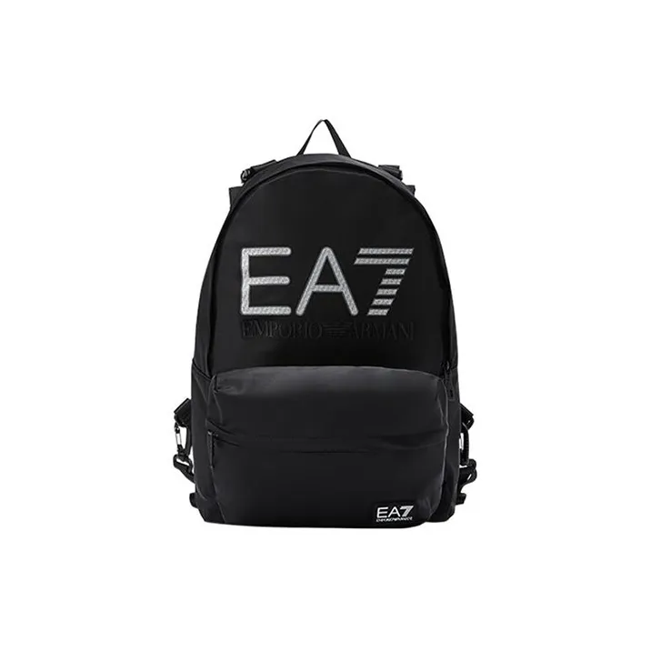 EMPORIO ARMANI Fabric Backpack Tubas Men's Black-0