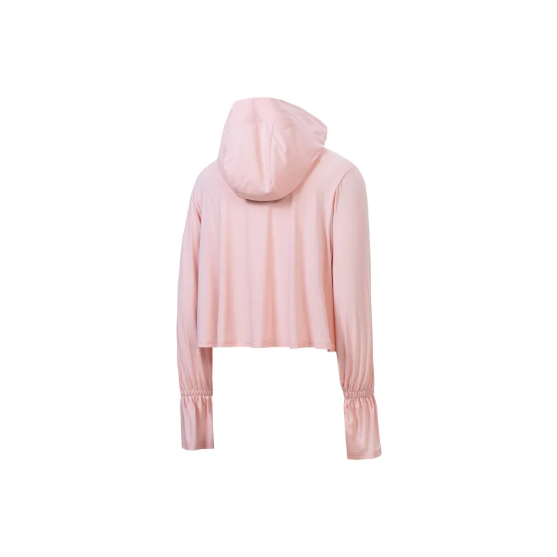 Erke Variety Training Collection Jackets Coats Women's Smoke Pink Orange-1