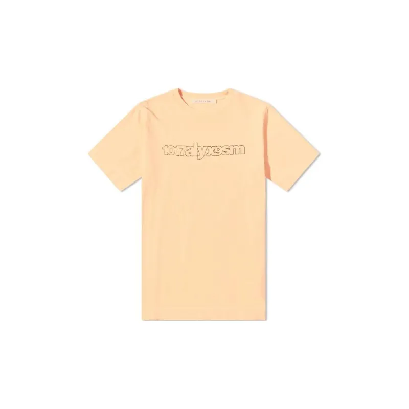 1017 ALYX 9SM T Shirts Men Orange-0
