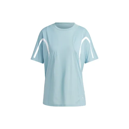 Stella Mccartney X Adidas T-Shirts Women's Gray Blue