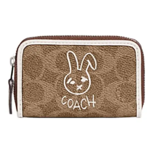 COACH Zip Around Card Holders