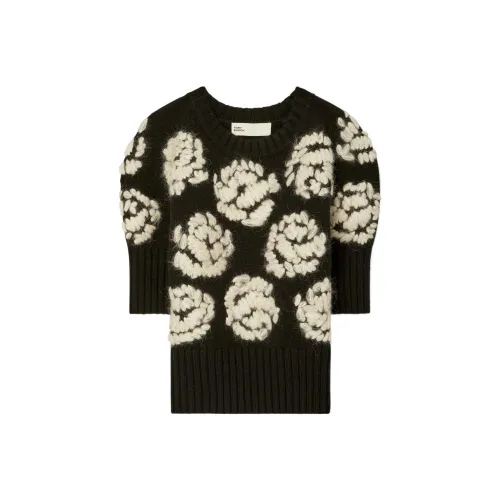 TORY BURCH SS23 Cashmere Sweater Women's Black
