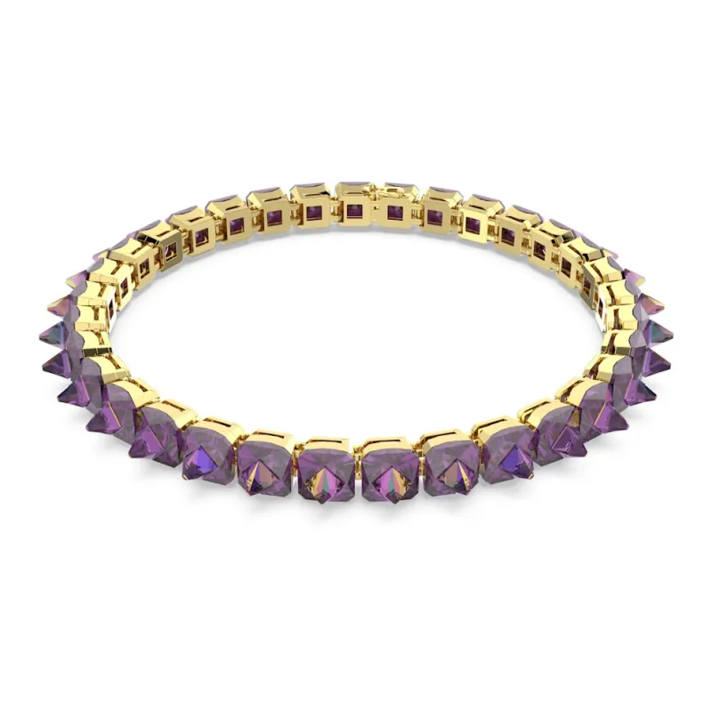 Swarovski Ortyx Necklaces Women's Purple-0