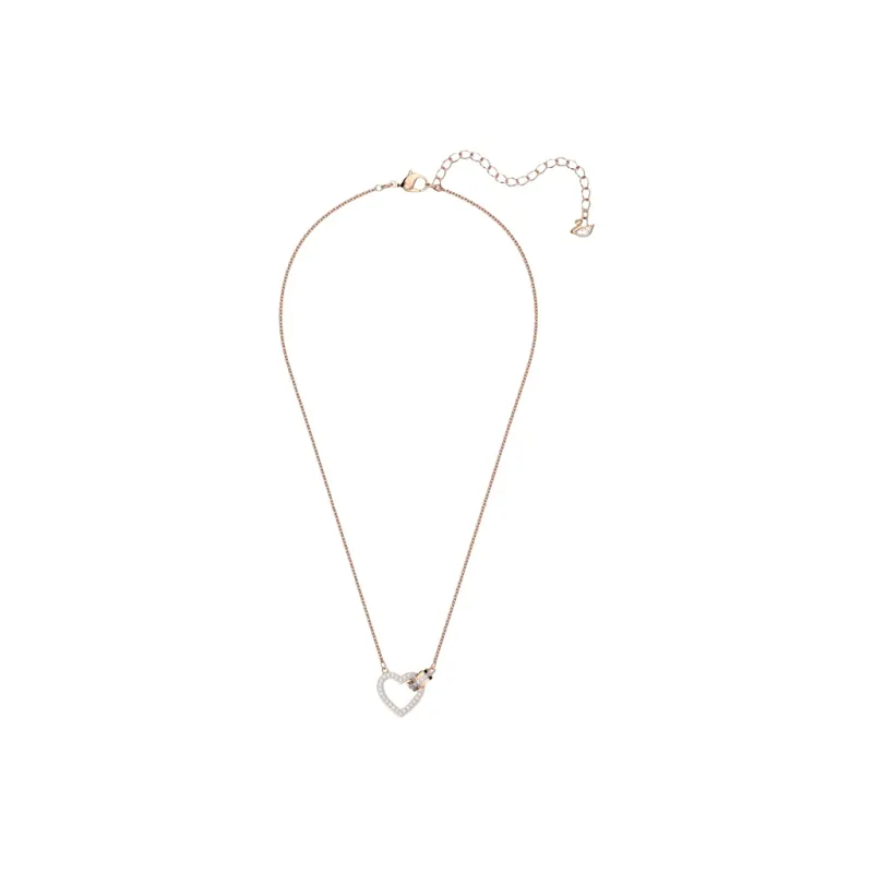 Swarovski Lovely Necklaces Women's Rose Gold-1