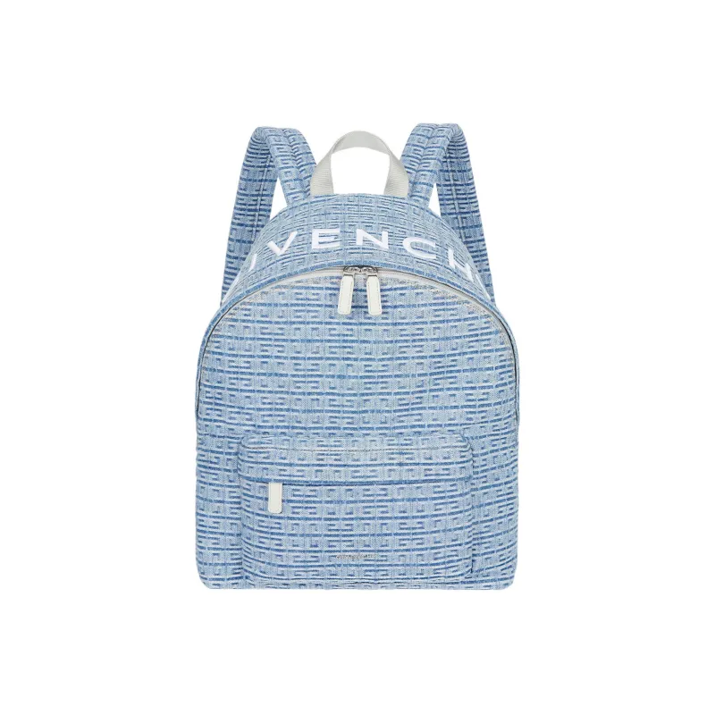 GIVENCHY G-Essentials Canvas Denim Backpack Men's Blue-0