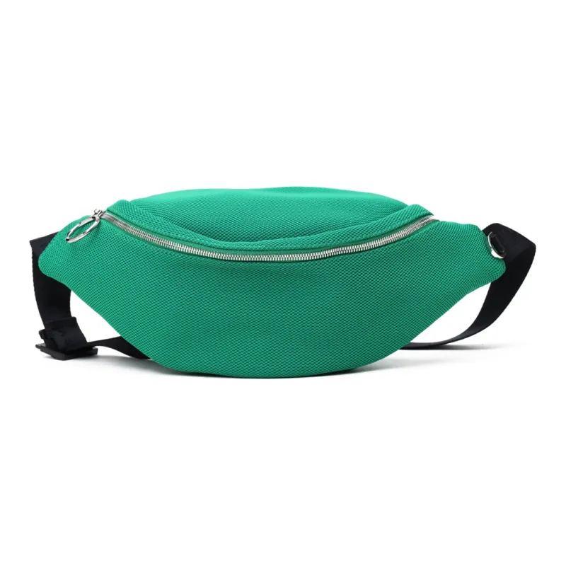 RUIGOR Fabric Dumpling Bag Sling Bag Fanny Pack Shoulder Bag Crossbody Bag Regular Unisex Black/Green-9