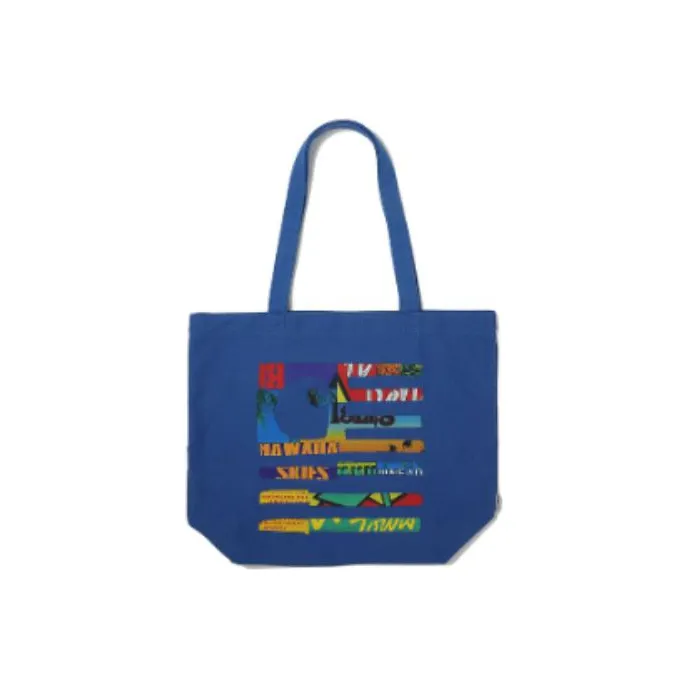 Carhartt WIP Canvas Tote Bag Shopping Bag Canvas Bag Handbag Shoulder Bag Regular Unisex Blue-0