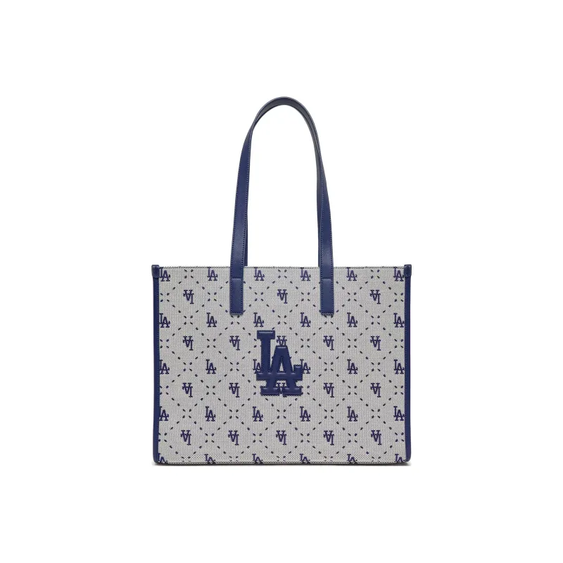 MLB Los Angeles Dodgers SS23 Polyester Tote Bag, Shopping Bag, Handbag, Shoulder Bag Tubas Women's Blue-0