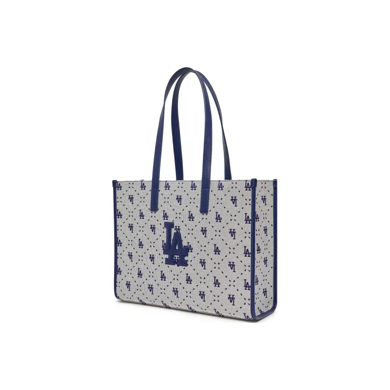 MLB Los Angeles Dodgers SS23 Polyester Tote Bag, Shopping Bag, Handbag, Shoulder Bag Tubas Women's Blue-1