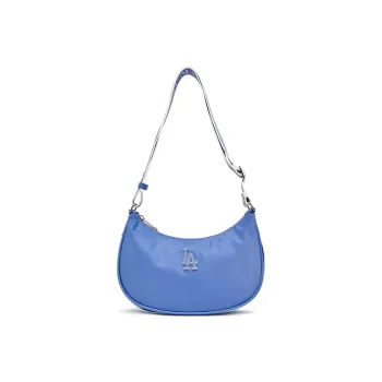 MLB Nylon Shoulder Bag Hobo Bag Handbag Shoulder Bag Women's Blue