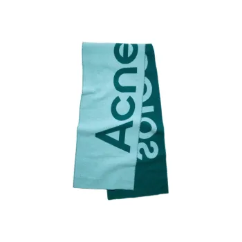 Acne Studios Knit Scarves Women's Blue