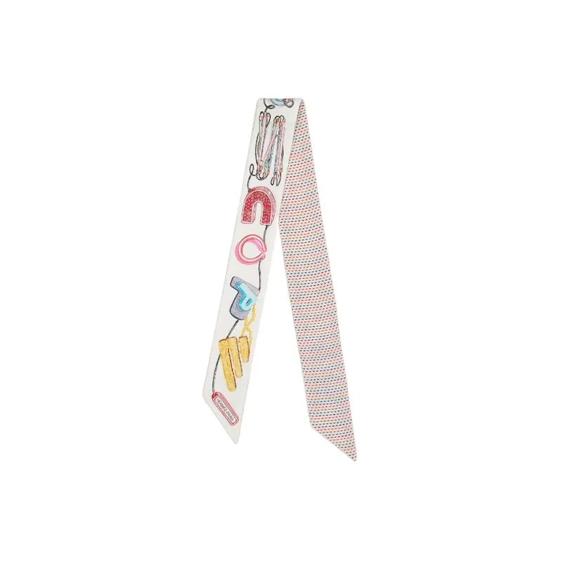 HERMES Twilly Silk Scarves Women's-0