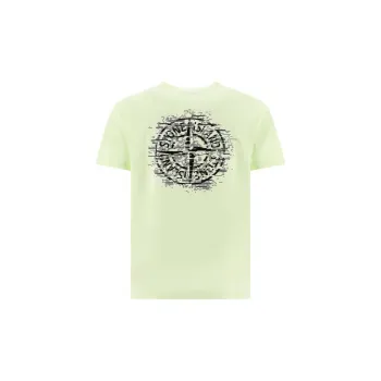 STONE ISLAND Cotton Logo print T shirt