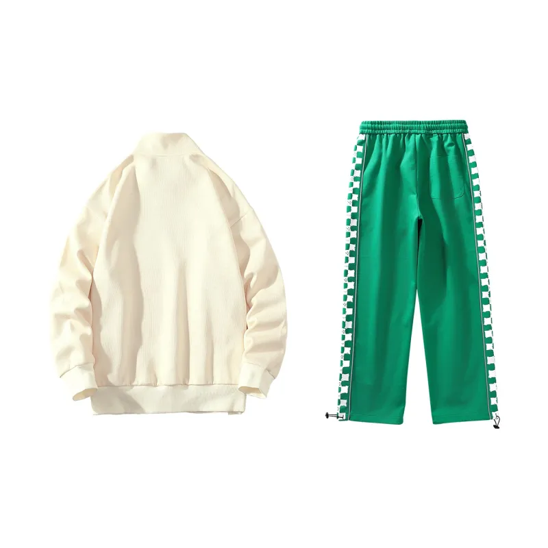SCRM Straight Set Spring And Autumn Unisex-5