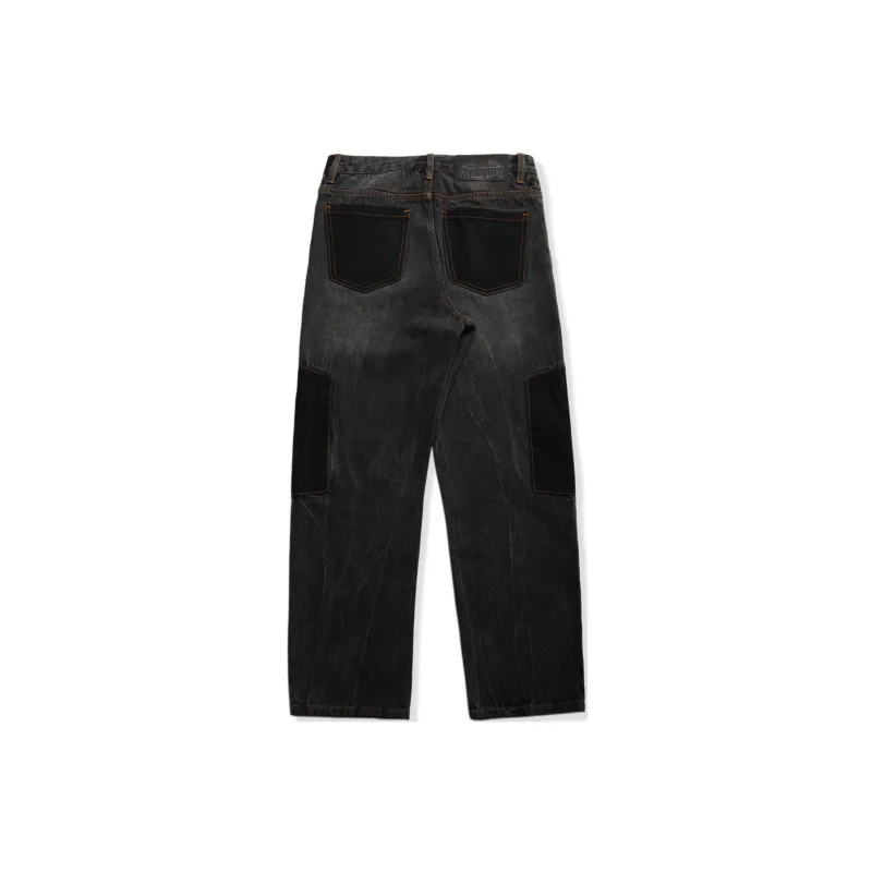BURNIN Jeans Unisex Black Gray-1