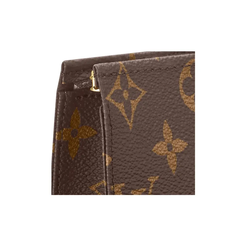 LOUIS VUITTON Toiletry Pouch 19 Monogram Brown-5