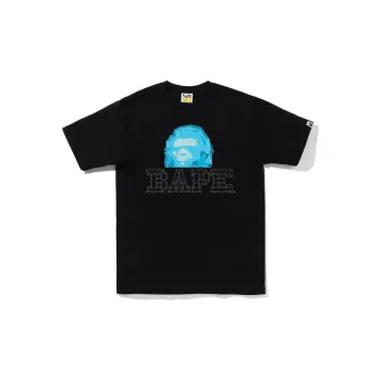 A BATHING APE Polygon Ape Head Tee