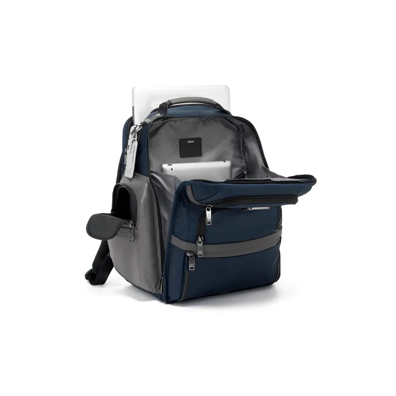 TUMI Alpha 3 Nylon Briefcase Backpack Regular Men's Blue Gray Multicolor-1