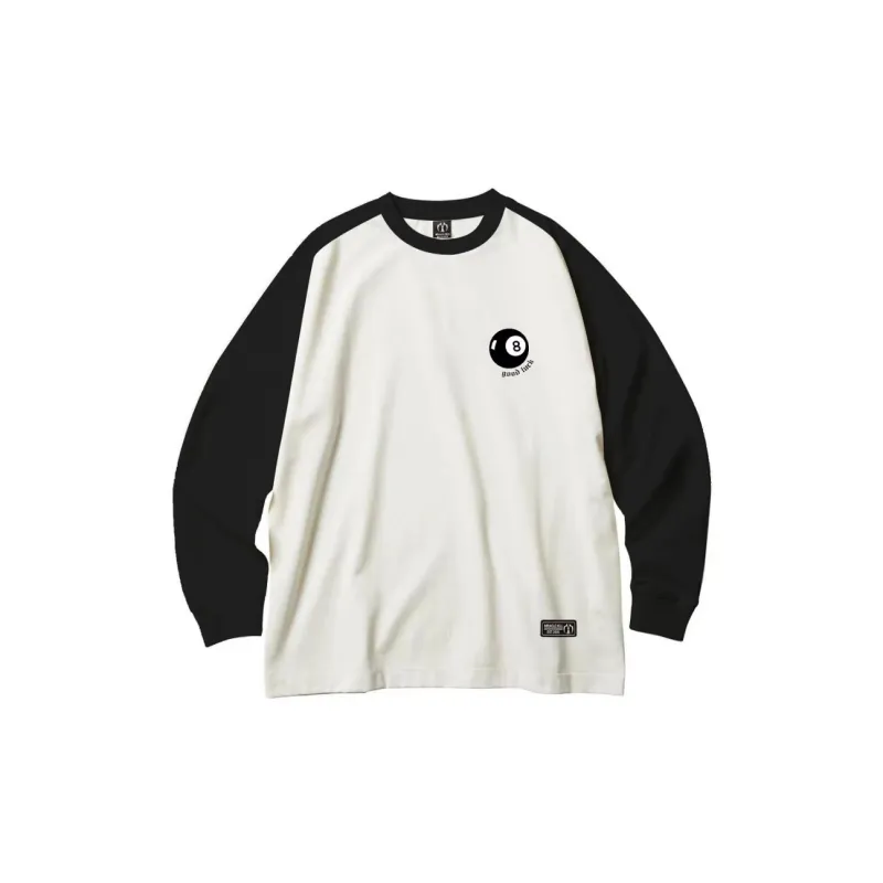 MIRACLE KILL T Shirts Unisex White & Black Sleeves-0