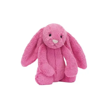 JELLYCAT Bashful Hot Pink Bunny Plush Toy