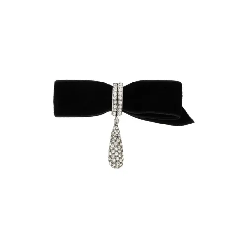 SAINT LAURENT Brooches Women's Black