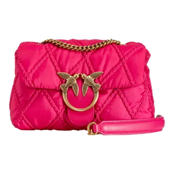 PINKO Puff Polyester Crossbody Bag Shoulder Bag Mini Women's Pink