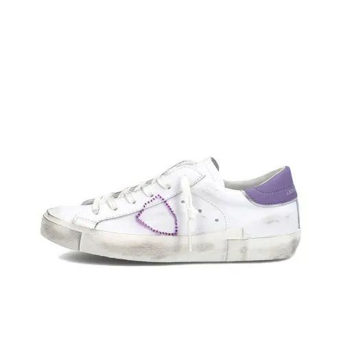 PHILIPPE MODEL Stylish Skateboarding Shoes Womens White