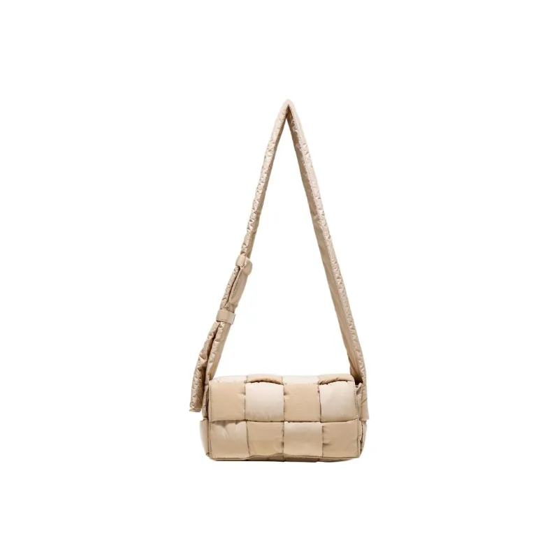 Bottega Veneta Padded Tech Cassette Crossbody Bag Intrecciato Sesame-0