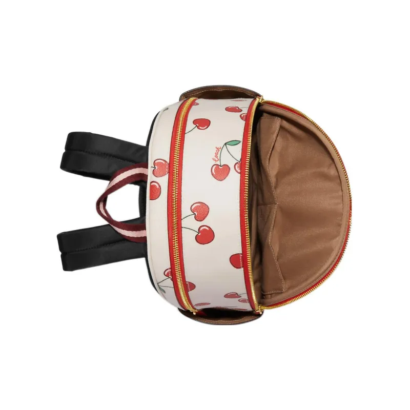 COACH Court Canvas With Pebbled Leather Accents Backpack Large Size Women's White-2
