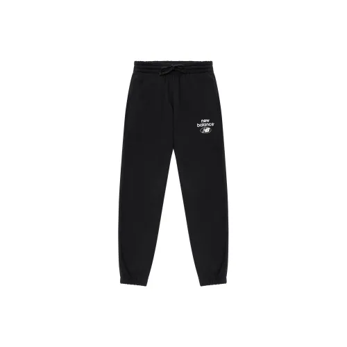 New Balance Knitted Sweatpants Men Black