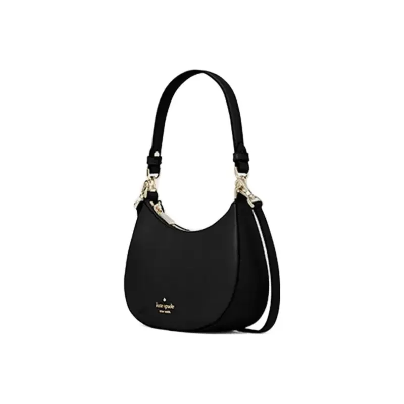 Kate Spade Staci Cow Leather Shoulder Bag Portable Crossbody Bag Shoulder Bag Women's Black-1