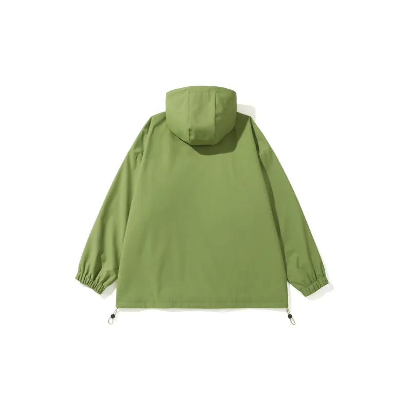HCHUICHENG Jacket Fleece Lined/Regular Unisex-46