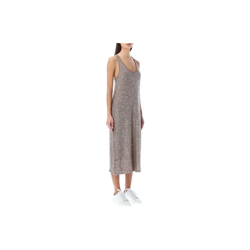 Fabiana Filippi Sequinned Shimmer Dress-2