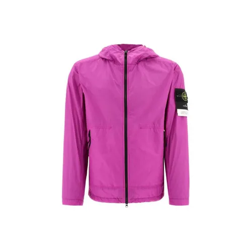 STONE ISLAND Jackets Men Purple