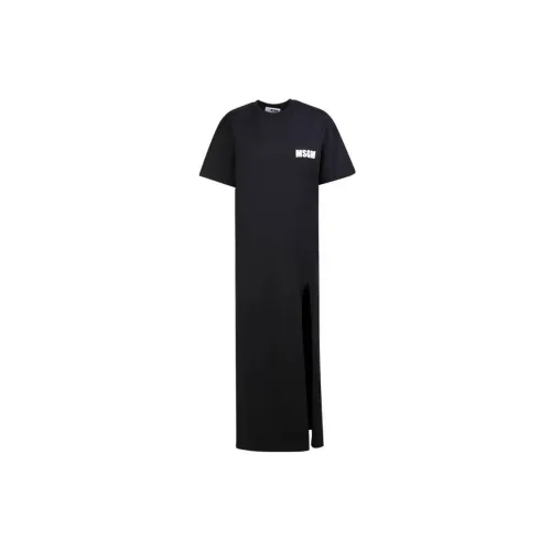 MSGM Short-Sleeved Dresses Women's Black