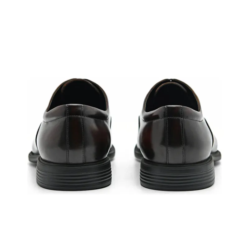 PEDRO Dress Shoes Men Low Top Black/Dark Umber/Dark Blue-7