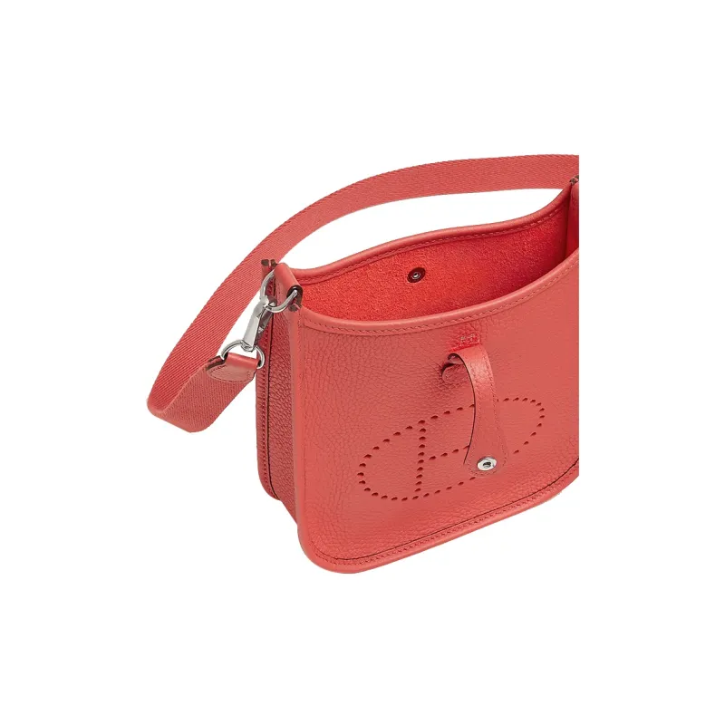 HERMES Evelyne Clemence Bullock Leather Crossbody Bag, Shoulder Bag Women's-3