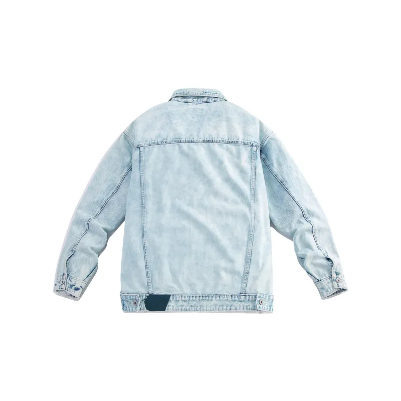 Guuka Denim Jacket Men's Light Blue-1