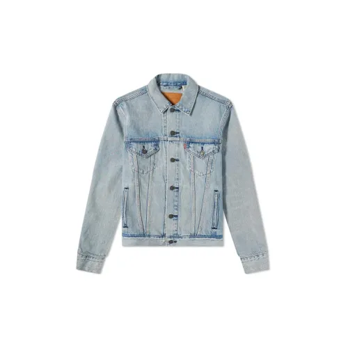 Levis Denim Jackets Men Sky Blue