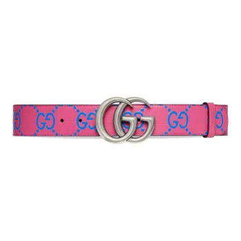 GUCCI Leather Belts Women's Width 4cm